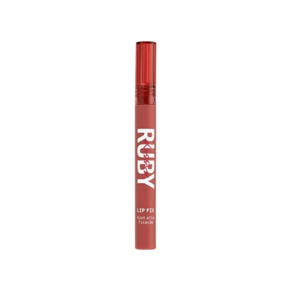 Batom Ruby Kisses Lip Fix Tint Alta Fixação Feeling Powefull