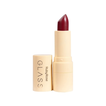 Batom Velvety Glass Ruby Rose