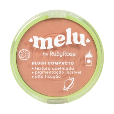 Blush Compacto Ruby Rose Melu 