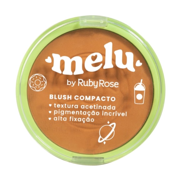 Blush Compacto Ruby Rose Melu