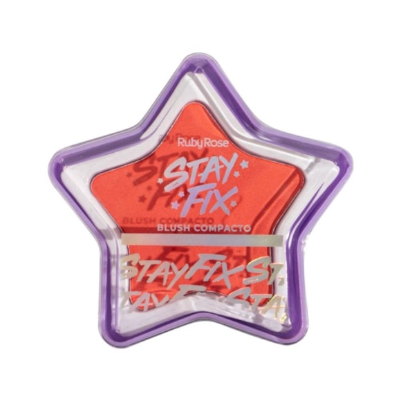 Blush Compacto Ruby Rose Stay Fix Cor St50 Hbf5745