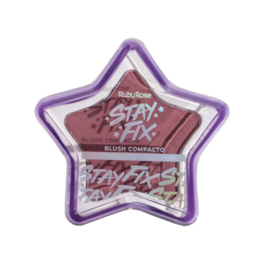 Blush Compacto Ruby Rose Stay Fix Cor ST60