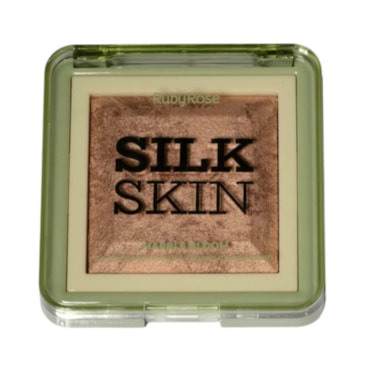 Blush Marble Bloom Ruby Rose Silk Skin