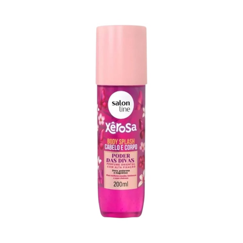 Body Splash Cabelo e Corpo Salon Line Xêrosa Poder das Divas 200ml