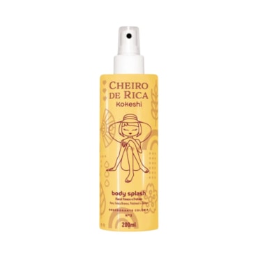 Body Splash Corporal Kokeshi Cheiro de Rica Nº 2 Floral Fresco Frutado 200ml