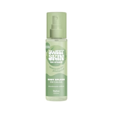 Body Splash Dailus Sweet Skin Em Calda Mousse De Pistache 200ml