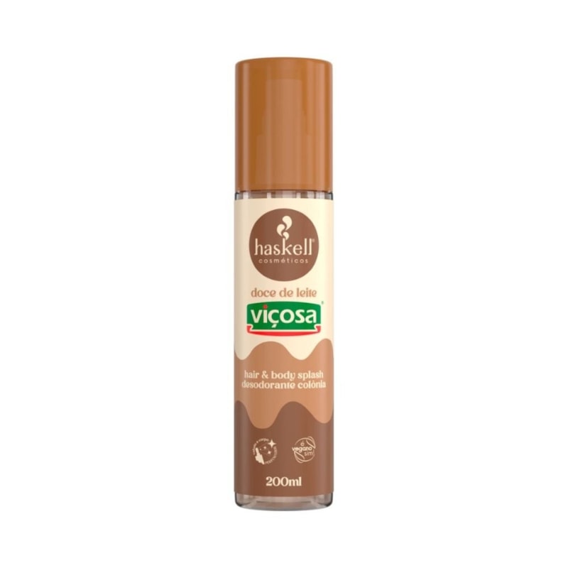 Body Splash Haskell Doce de Leite 200ml