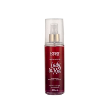 Body Splash Kiss New York Lady in Red 200ml