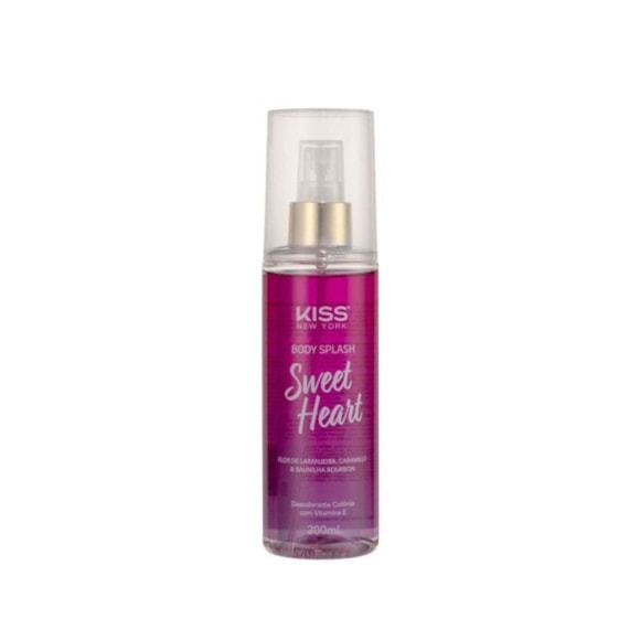 Body Splash Kiss New York Sweet Heart 200ml