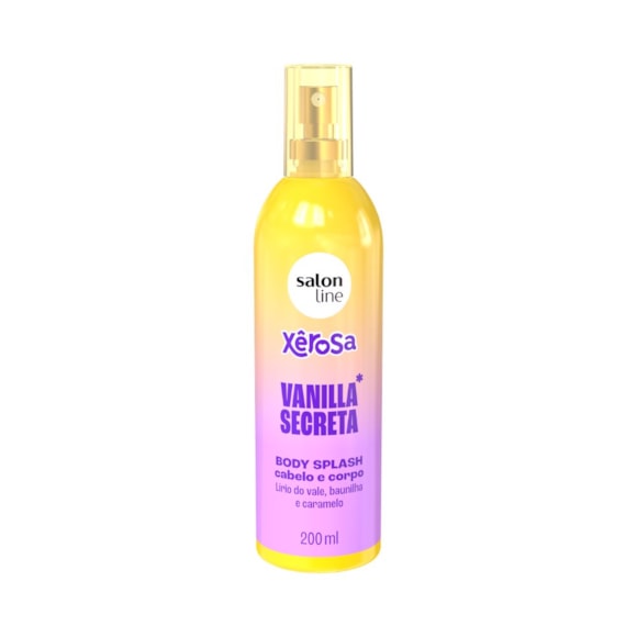 Body Splash S Line Xerosa Desodorante Vanilla Secreta 200ml