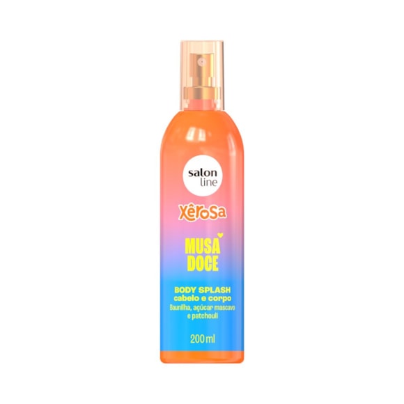 Body Splash Salon Line Xerosa Desodorante Musa Doce 200ml