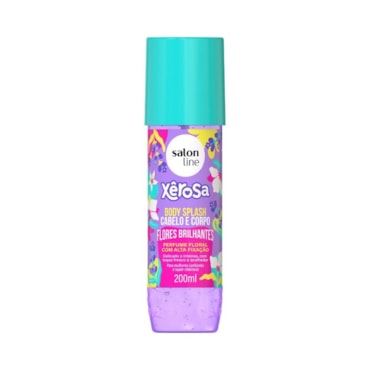 Body Splash Salon Line Xêrosa Flores Brilhantes 200ml
