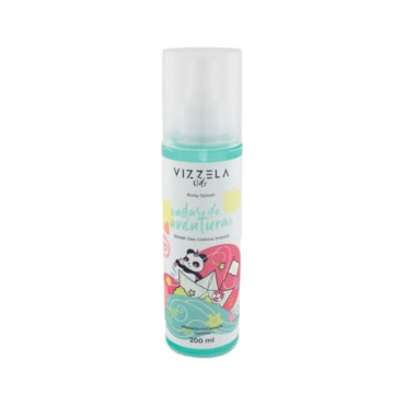 Body Splash Vizzela Deo Colônia Infantil Ondas de Aventura