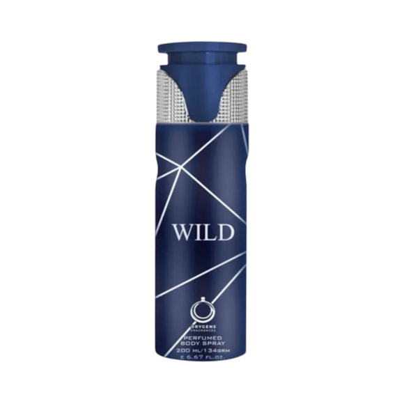 Body Spray Orygens Fragrances Wild 200ml