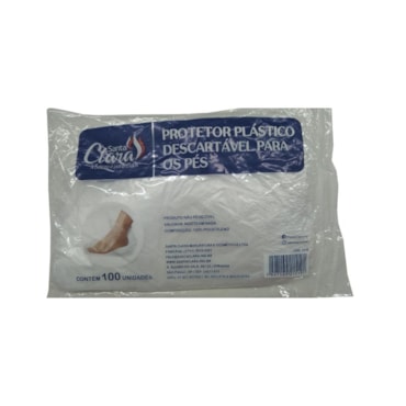 Bota Protetora Descartável Santa Clara com 100 Pares