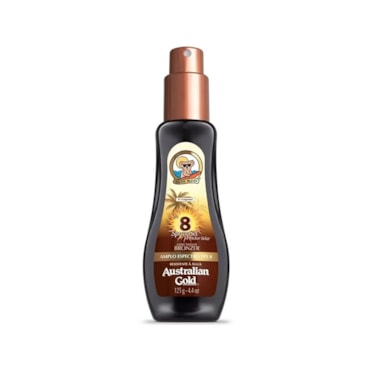 Bronzeador Australian Gold Inst Bronzer Fps8 Spray Gel 125ml