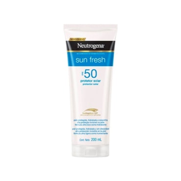 Bronzeador Netrogena Sun Fresh FPS 50 200ml