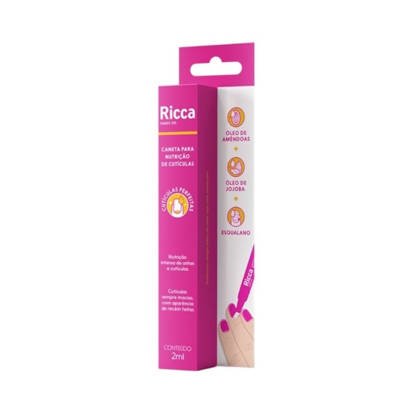 Caneta Unha Ricca Nutrição De Cuticulas 2807
