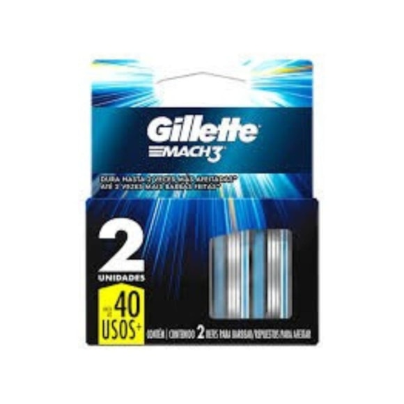 Carga Para Aparelho Mach 3 com 2un