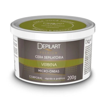 Cera Depilatória De Microondas Depilart Premium Verbe 200g