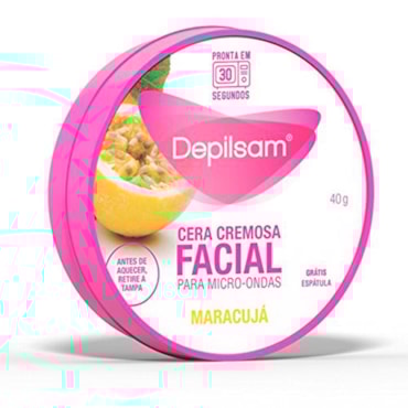 Cera Depilatória De Microondas Depilsam Maracujá 