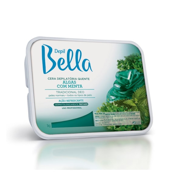 Cera Depilatória Depil Bella Algas 1000g