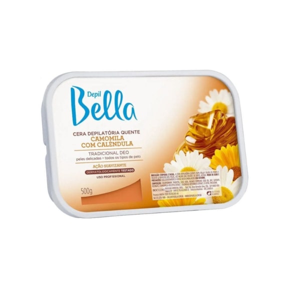 Cera Depilatória Depil Bella Camomila 500g