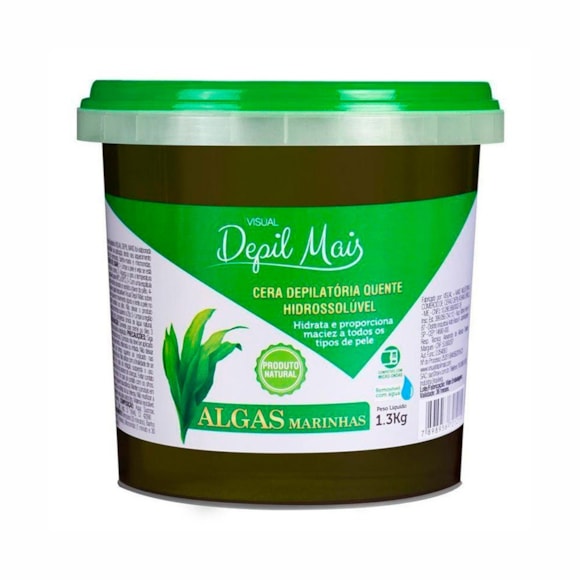 Cera Depilatória Depil Mais Algas 1300G