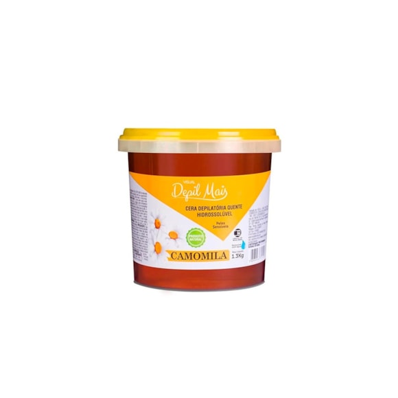Cera Depilatória Depil Mais Camomila 1300G