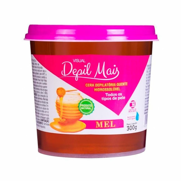 Cera Depilatória Depil Mais Mel