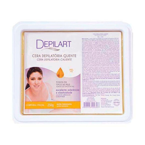 Cera Depilatória Depilart Mel 250g