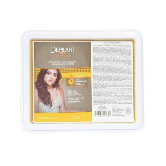 Cera Depilatória Depilart Premium Maracujá 250g