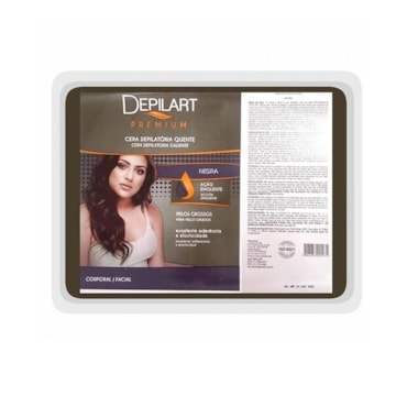 Cera Depilatória Depilart Premium Negra 1000g