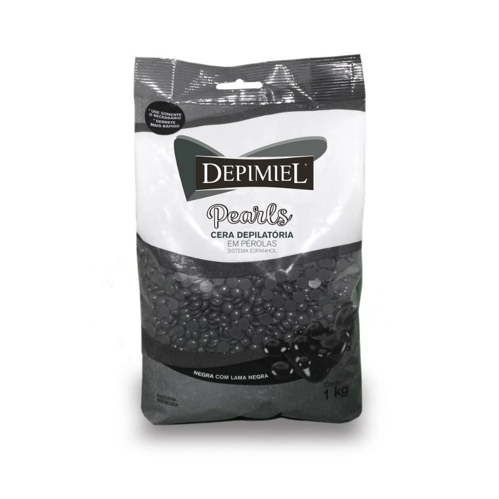 Cera Depilatória Depimiel Lama Negra 1000g