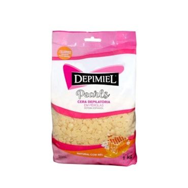 Cera Depilatória Depimiel Natural 1000g