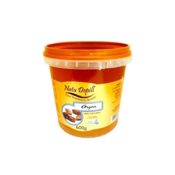Cera Depilatória Natu Depill Argan 600g