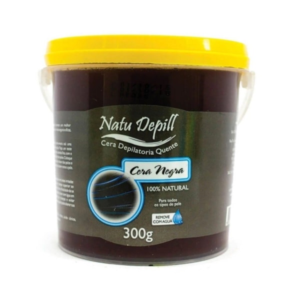 Cera Depilatória Natu Depill Negra 