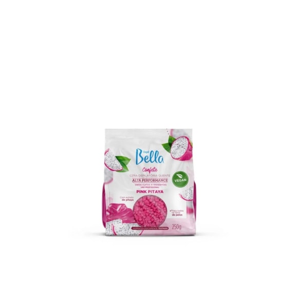 Cera Depilatória Quente Confete Pink Pitaya Depil Bella
