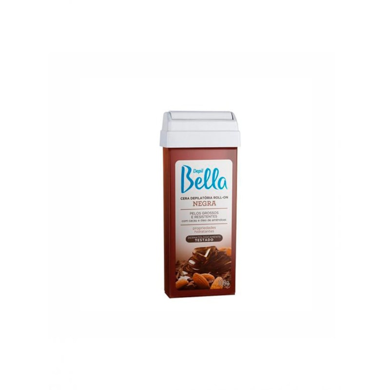 Cera Depilatória Roll On Depil Bella Negra Refil 100g