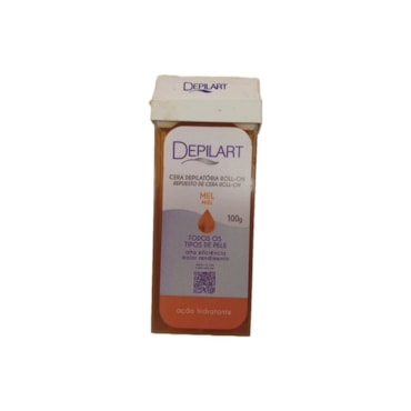 Cera Depilatória Roll On Depilart Cera Abelha Refil 100g