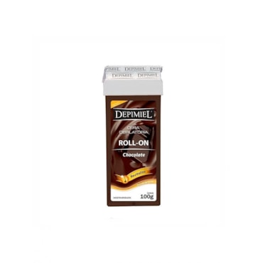 Cera Depilatória Roll On Depimiel Chocolate Refil 100G