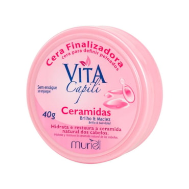 Cera Finalizadora Vita Capili Ceramidas 40g