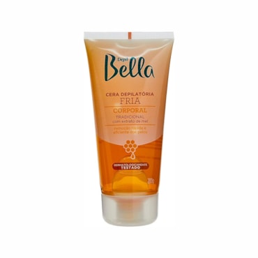 Cera Fria Depilatória Depil Bella Tradicional 200g 