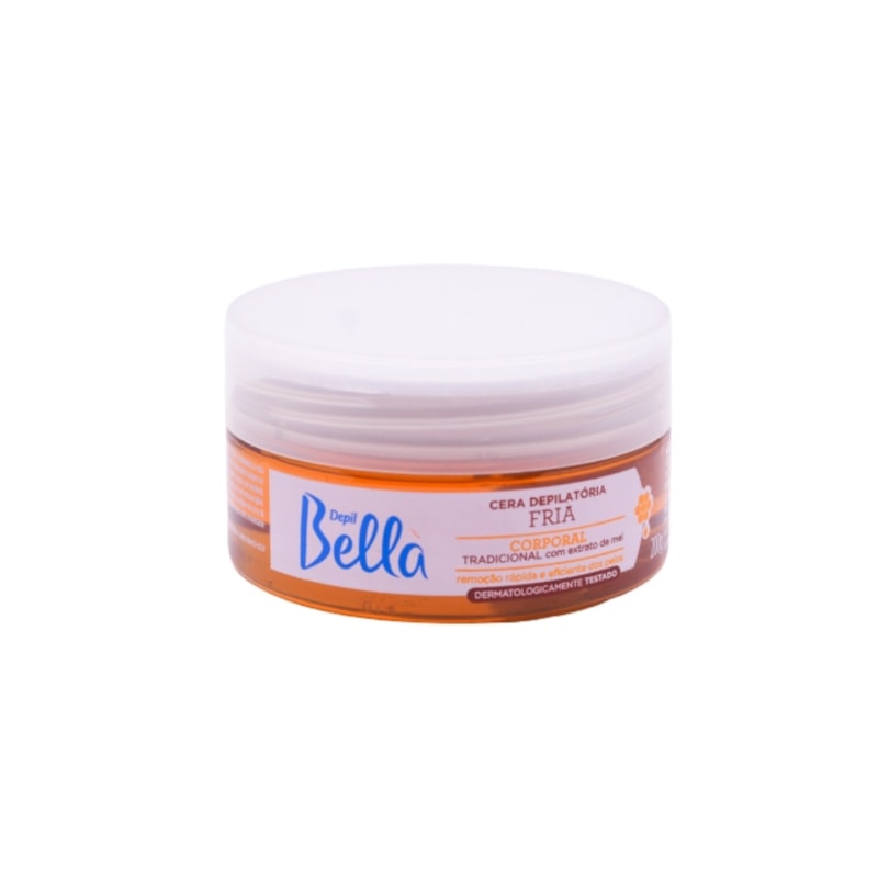 Cera Fria Depilatória Depil Bella Tradicional 200g