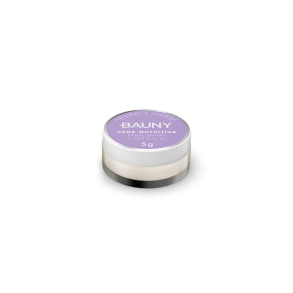 Cera Hidratante Nutritiva para Unhas e Cutícula Bauny Cosméticos 5gr