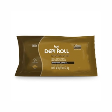 Cera Quente Depilatória Depi Roll Tradicional