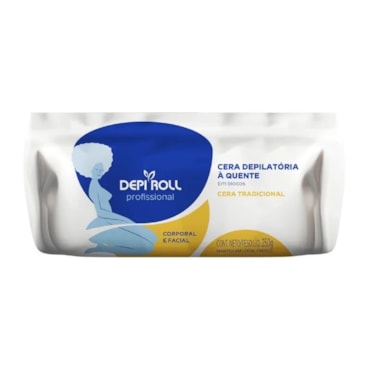 Cera Quente Depilatória Depi Roll Tradicional 