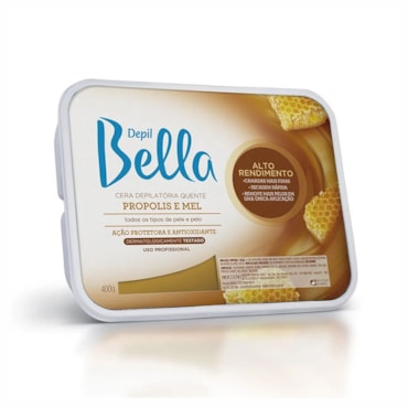 Cera Quente Depilatória Depil Bella Propólis 400g