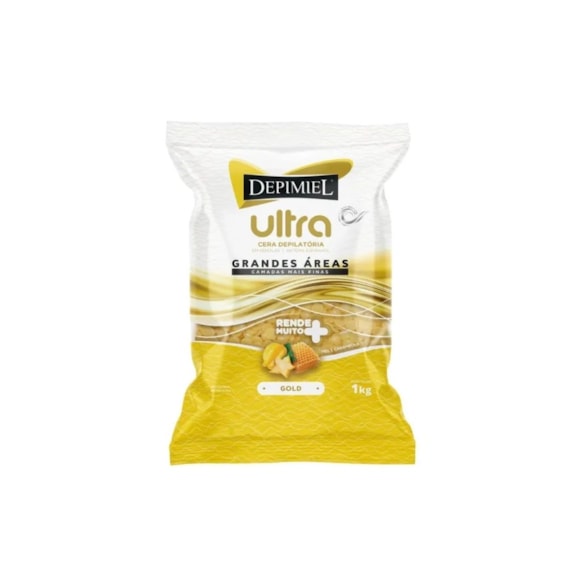Cera Quente Depilatória Em Pérolas Depimiel Ultra 1000gr 