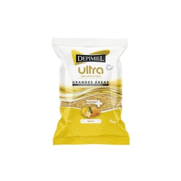 Cera Quente Depilatória Em Pérolas Depimiel Ultra Gold Mel 1000gr